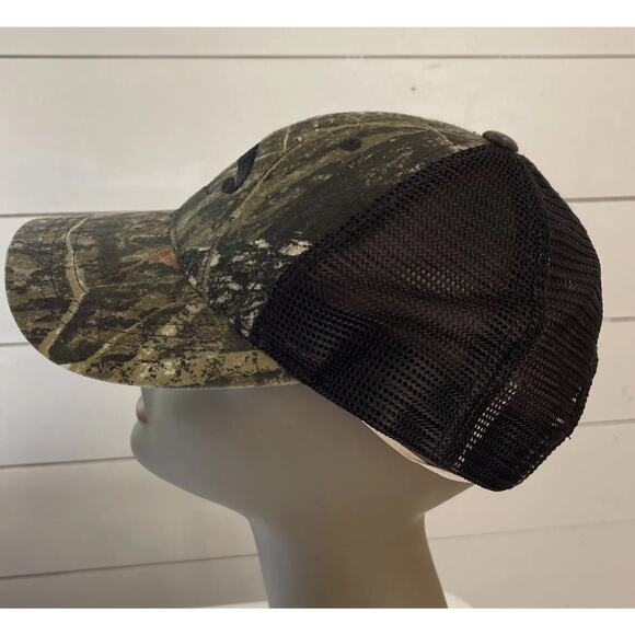 Costa Del Mar Camouflage Trucker Hat Cap Hunting Outdoor Camo Mesh Adjustable - Picture 4 of 7